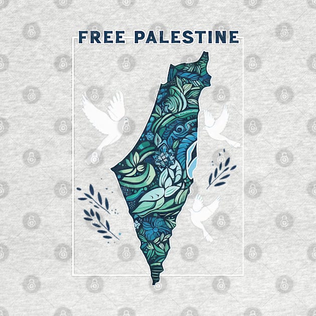 Free Palestine by Trendsdk